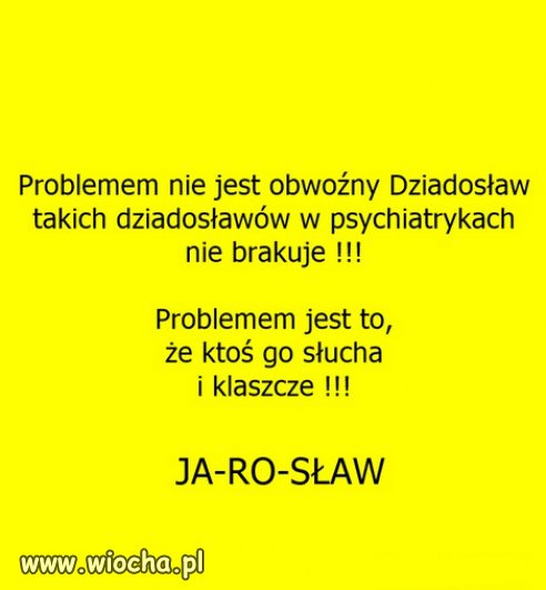 Jaki mówca tacy słuchacze...