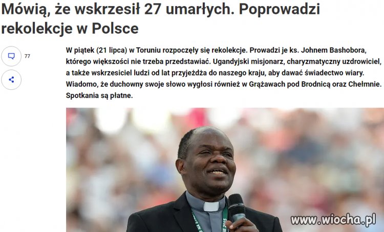 Wierzyć we wskrzeszenia ludzi
