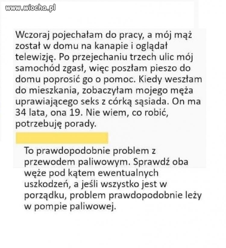 Lub brakło paliwa