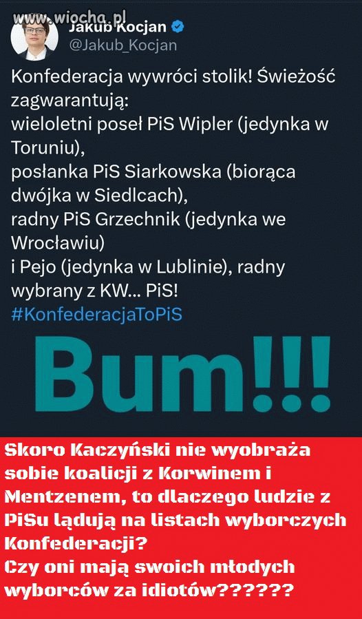 Ciekawe co nie?