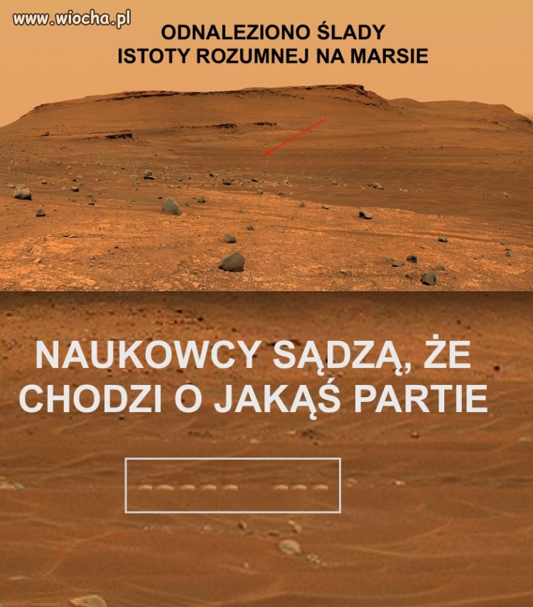 Odkrycie na Marsie