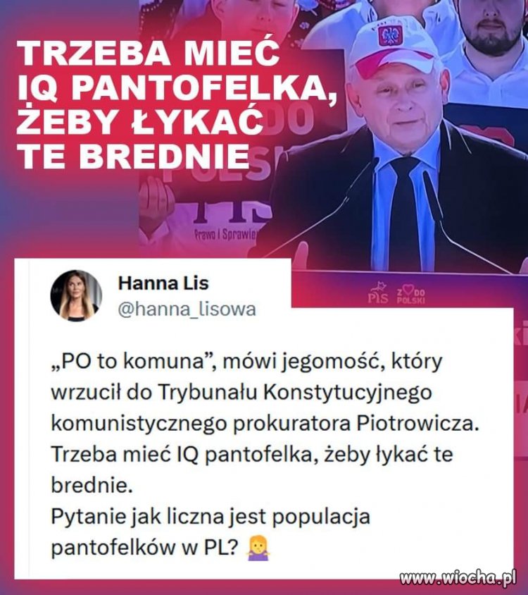 Znów kompromitacja tego ciołka