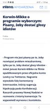 Po raz pierwszy muszę się z nim zgodzić