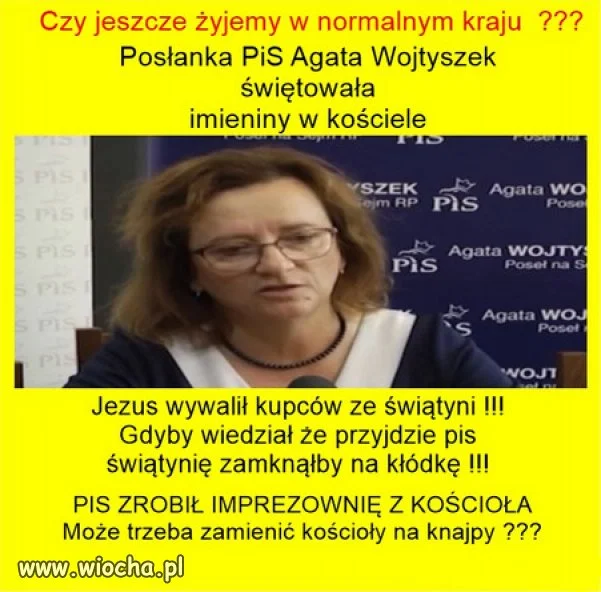 Imieniny w kościele…widzisz i nie grzmisz.