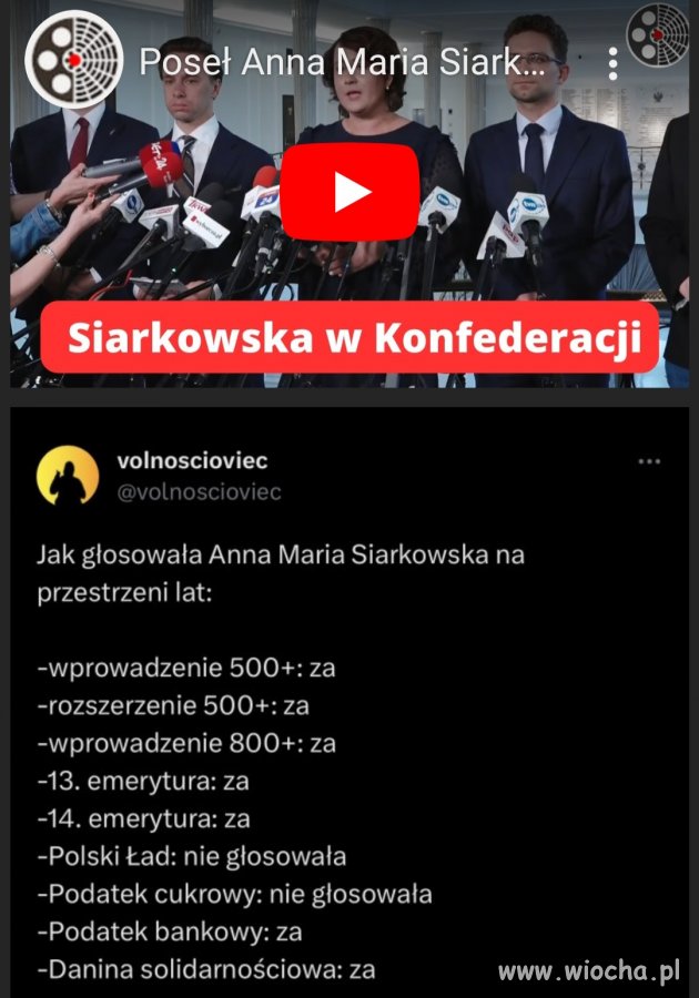 Kolejna kompromitacja konfederosji 