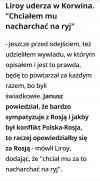 To kto z Korwinem i z ruskimi?