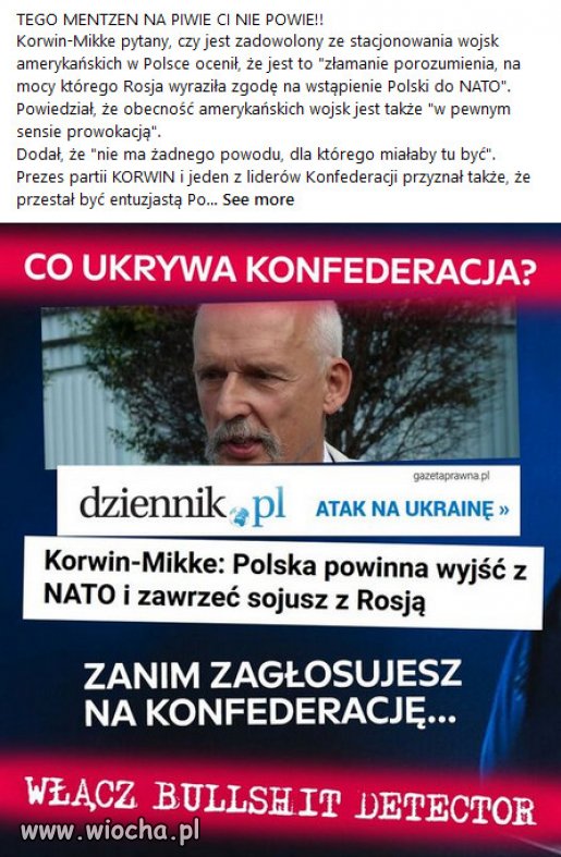 Dlatego nie wolno głosować na konfederosje!!!