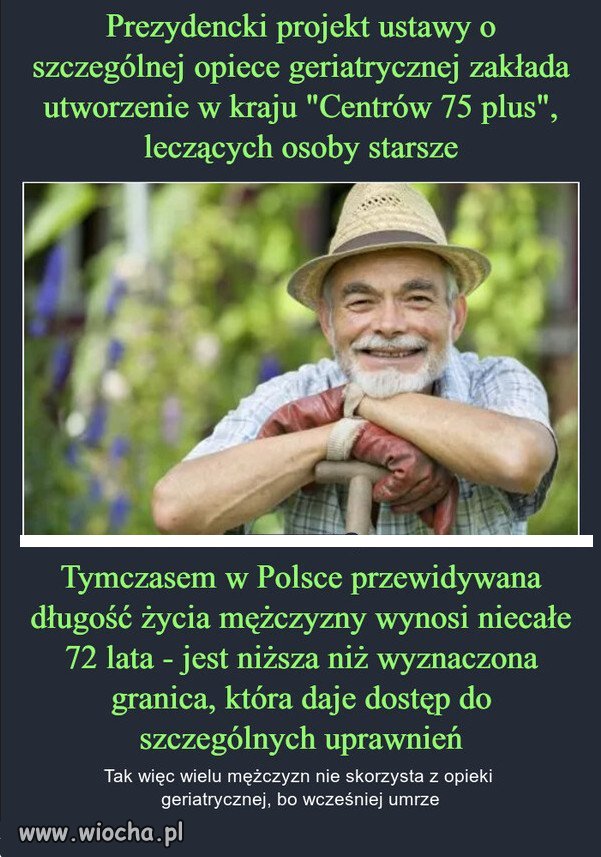Żyjemy coraz krócej! (Kaczynski juz zyje na kredyt)
