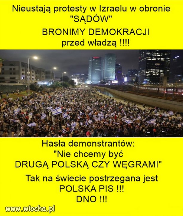 Rząd PiS radził Netanjahu, jak atakować sędziów? 