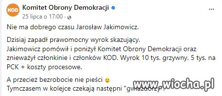 Przekombinował z pogardą do opozycji