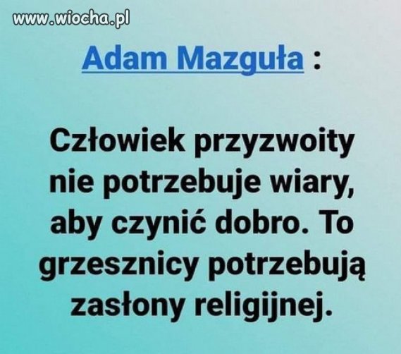 Słowo na niedzielę...