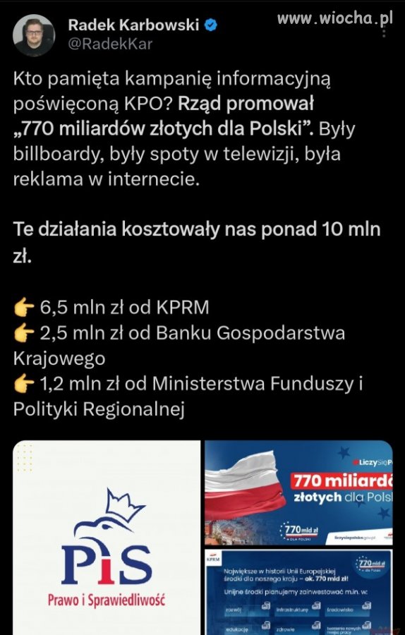 Moradziecki gdzie pieniądze???