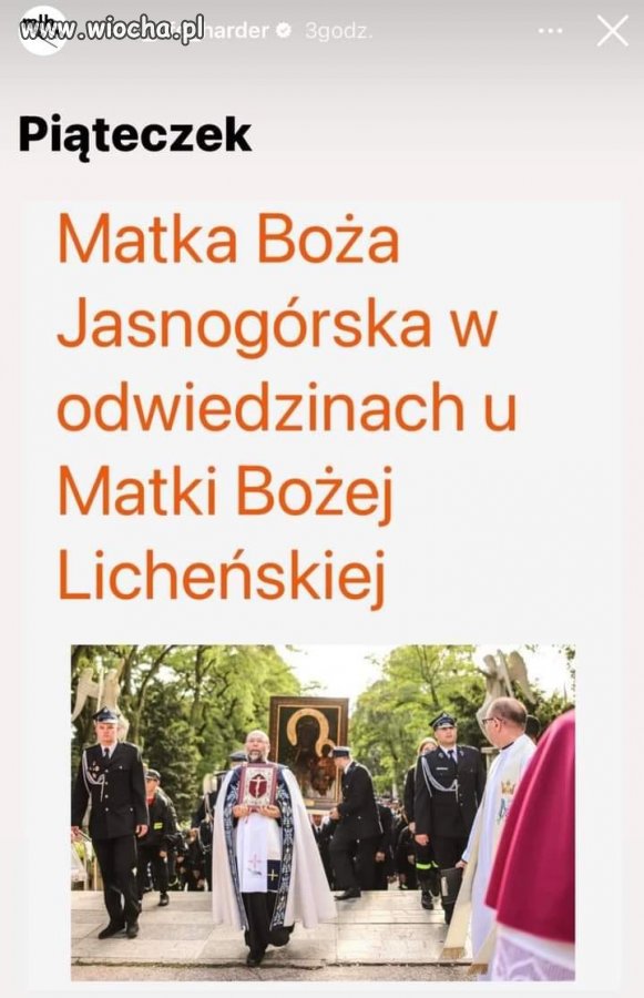 Co raz więcej "matek bożych", a bóg podobno jest jeden