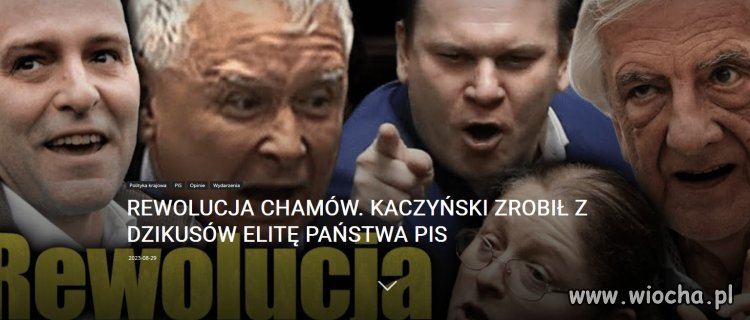 Dzicz u władzy. Patologia stała się domeną państwa PiSu!