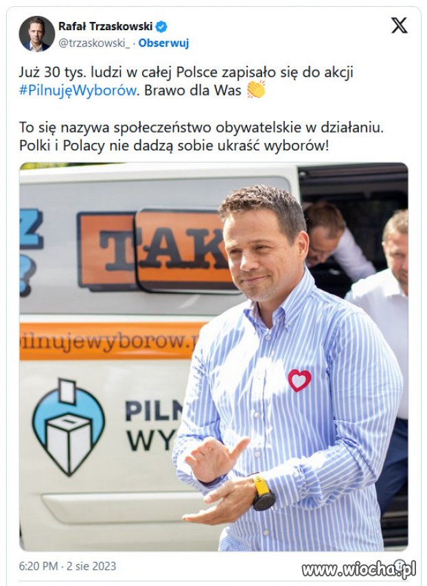 Kłamców i oszystów PiSu, trzeba pilnować...