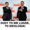Dudy robi się z koziej skóry. 