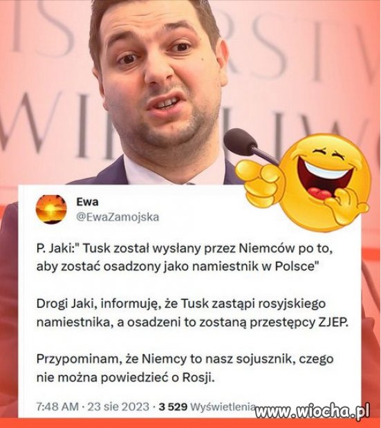 Kolejny debil, ale Jaki doktor dzban...