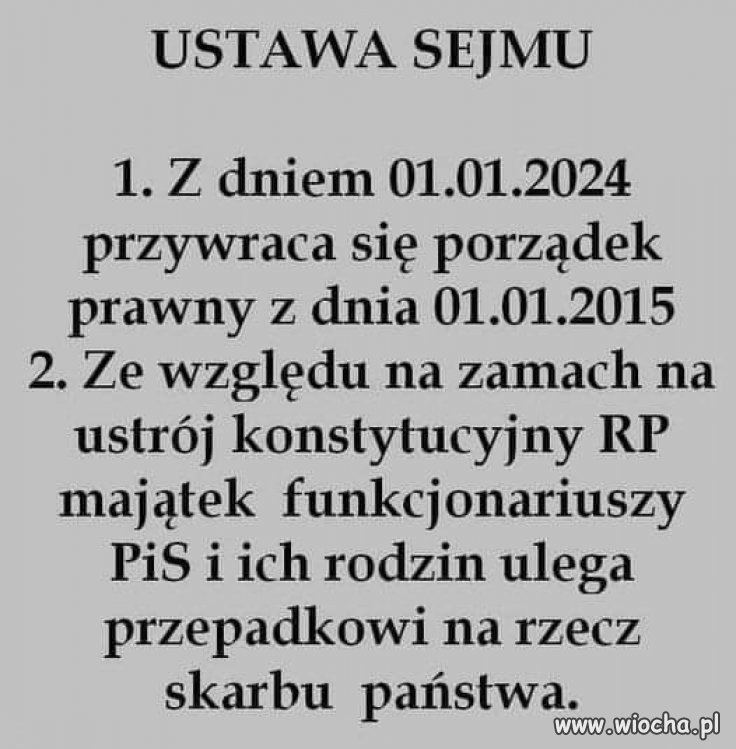 Często  o tym myślałam... To by wiele ułatwiło