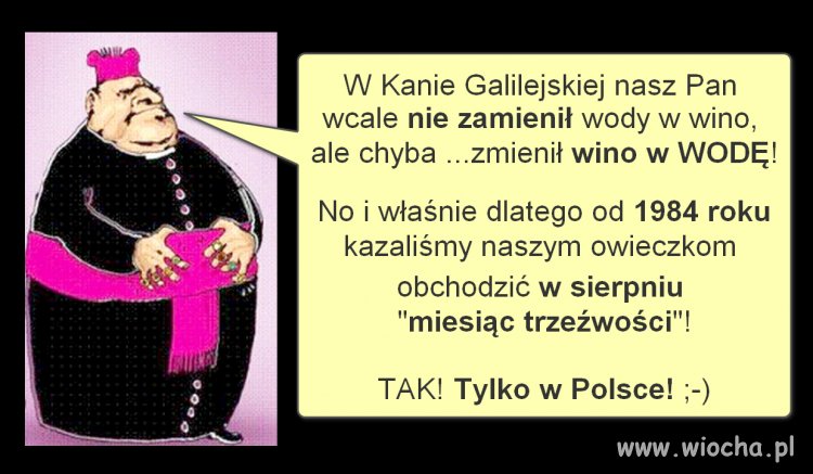 Wypij piwo w sierpniu, to pójdziesz do piekła!