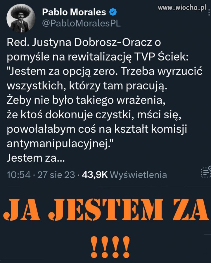 Wywalić koniecznie i to bez żadnych odpraw.