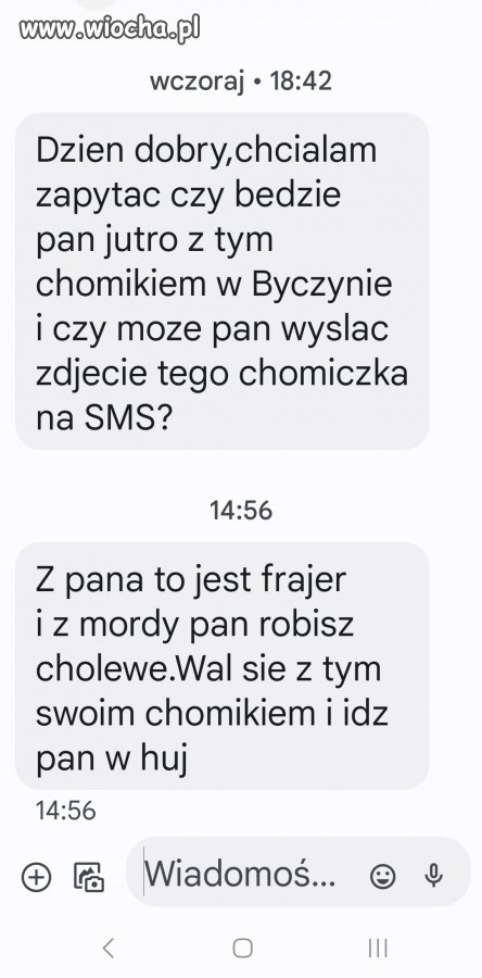 Karyna niezadowolona z opóźnienia  