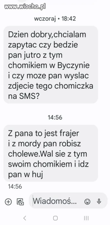 Karyna niezadowolona z opóźnienia  