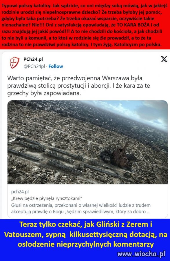 Czyli Hitler był wysłannikiem boga?