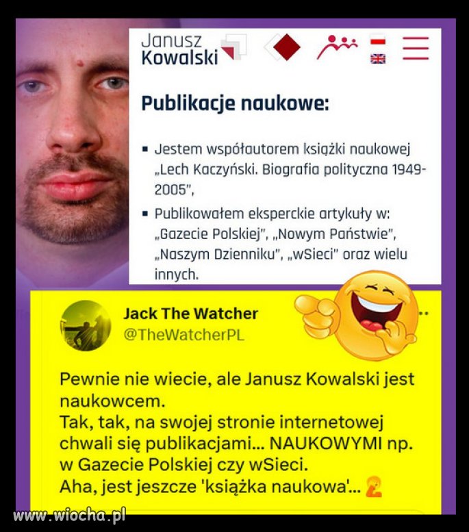 Janusz ale tyś mi teraz zaimponował 