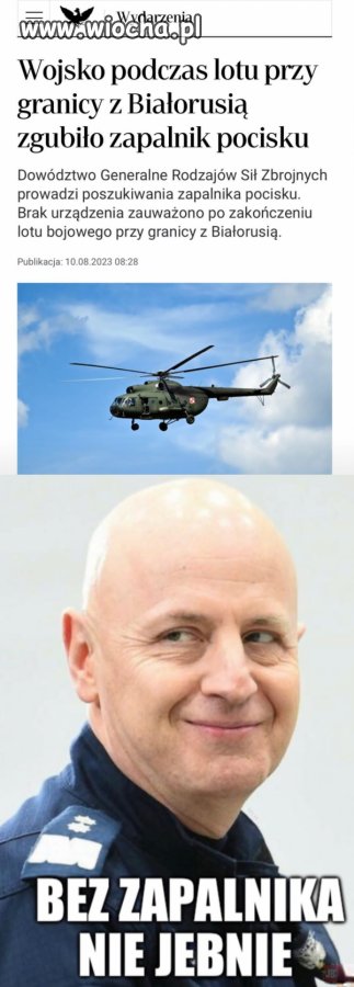 Gość wie co mówi. Ma doświadczenie