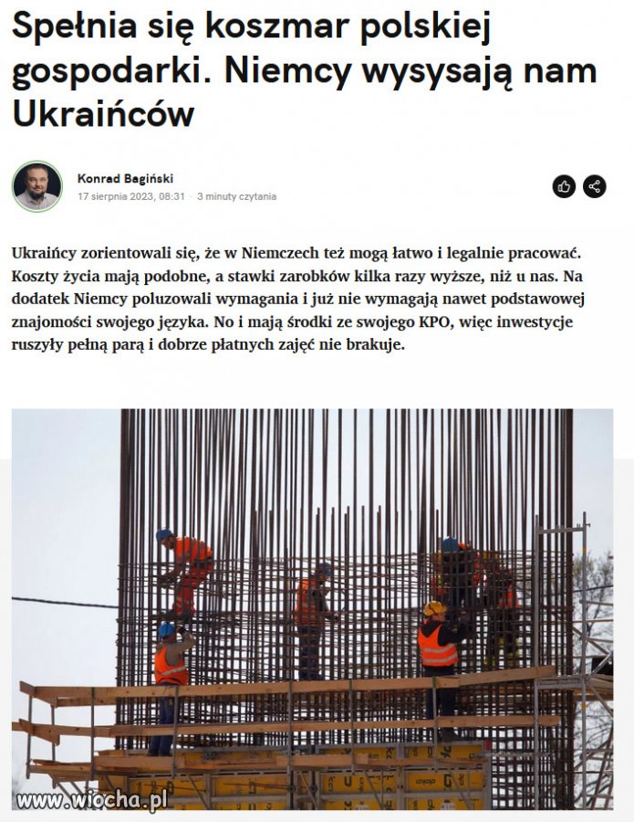 Co to oznacza dla Polski? Kłopoty. Konfederosja się ucieszy!