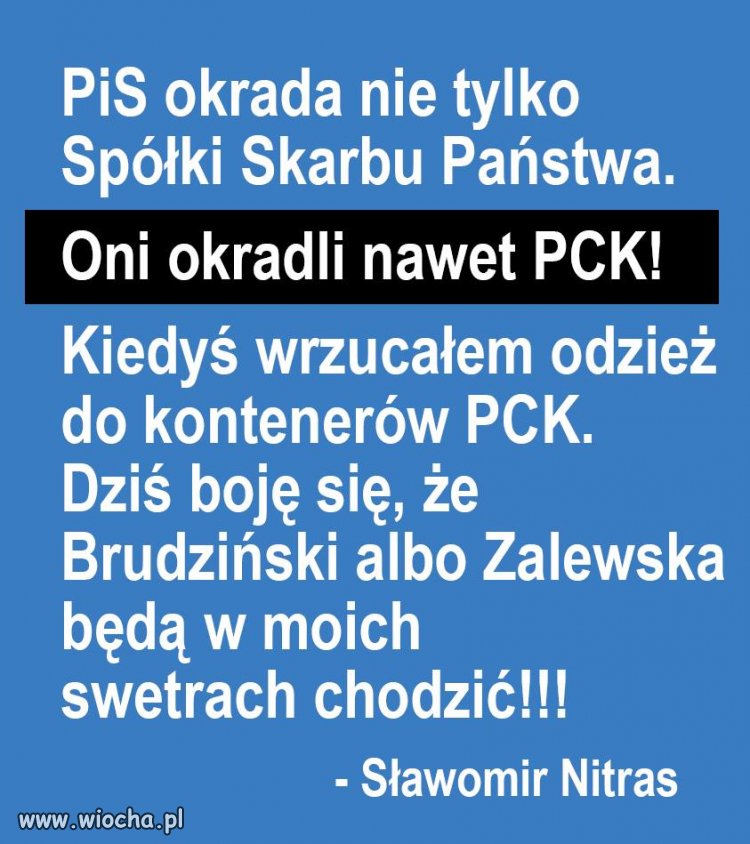 Brudziński to raczej buty wybiera