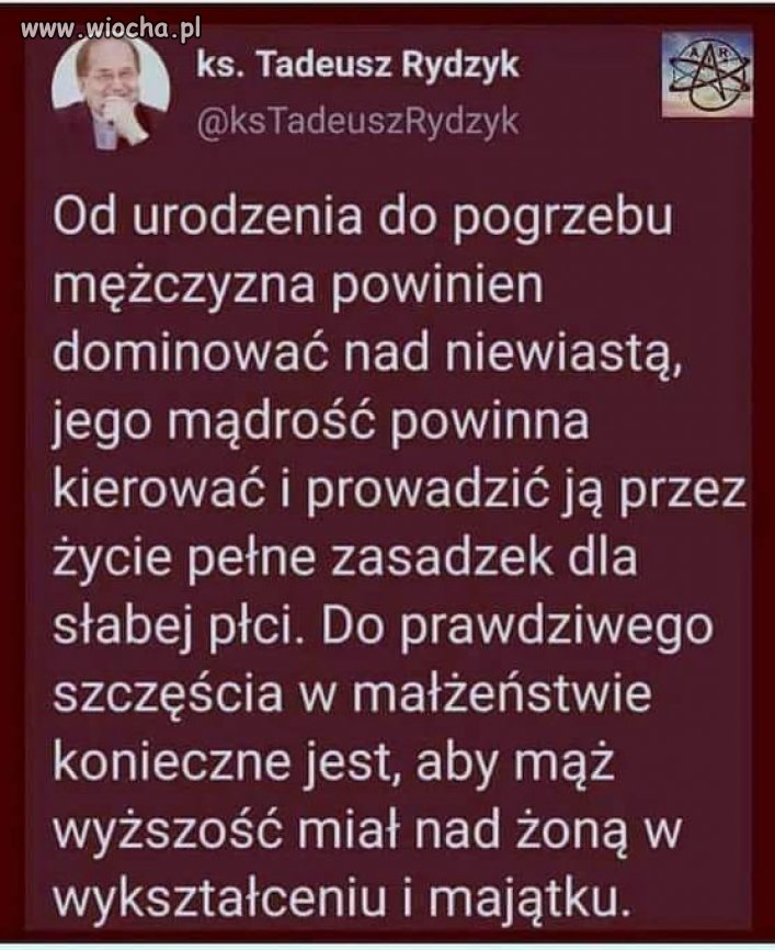 I łomot sprawiał, bo jest silniejszy?