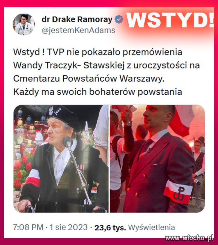 Opaska nie na tej ręce co ma być