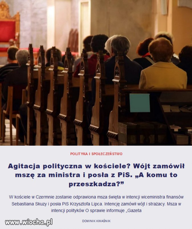 RP jest państwem świeckim, neutralnym w sprawach religii 