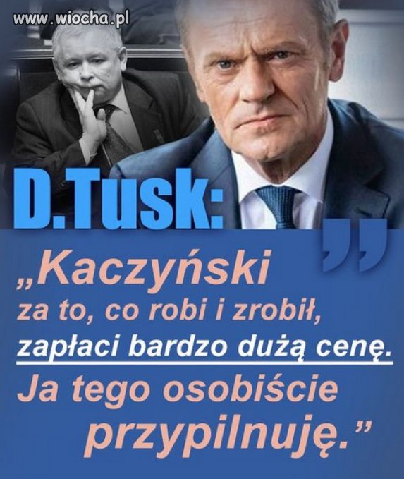 Czy się zgadzasz z Donaldem Tuskiem?