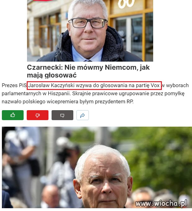 Nie mówicie bo tam nie ma kampanii wyborczej