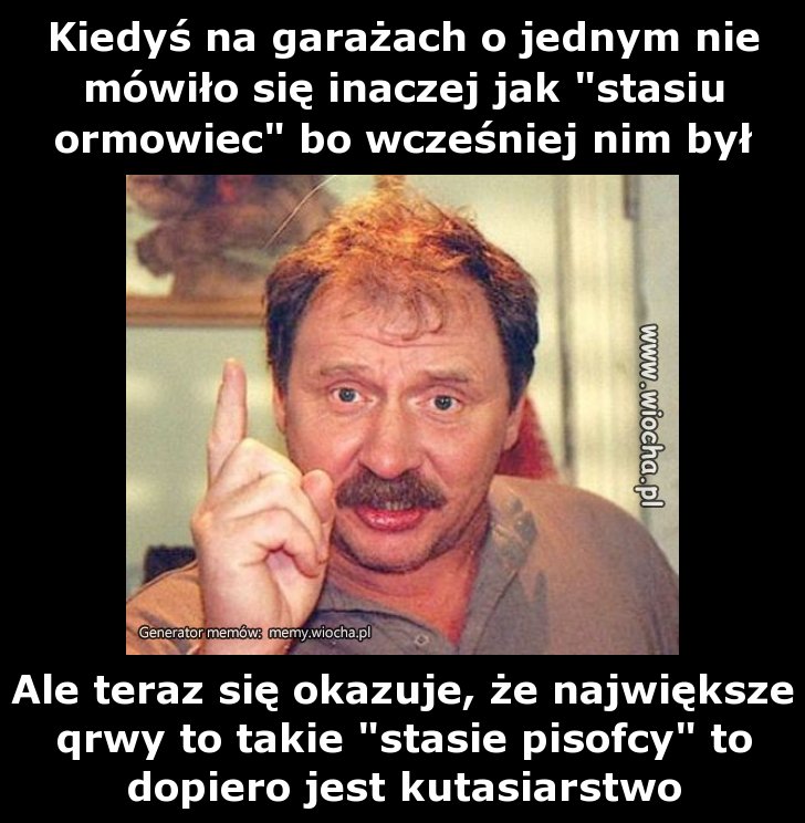 Kiedyś na garażach o jednym nie mówiło się inaczej