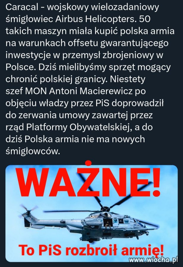 Czyste, antypolskie działanie Macierewicza. 