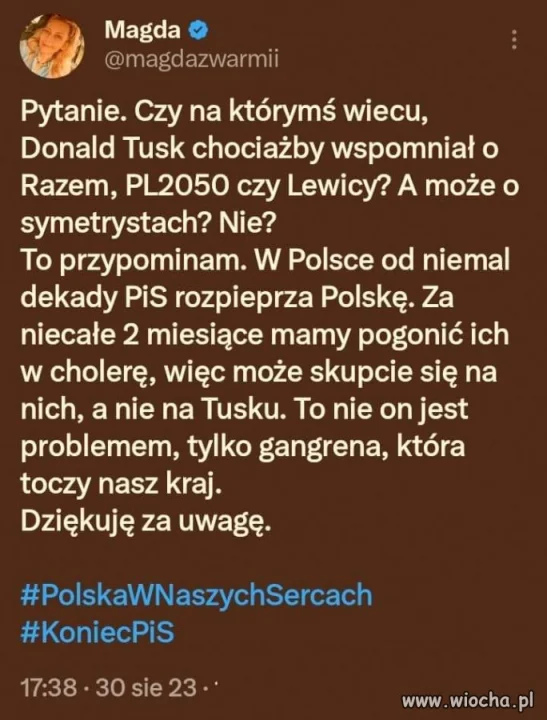 Gangrenę leczymy czy amputujemy??