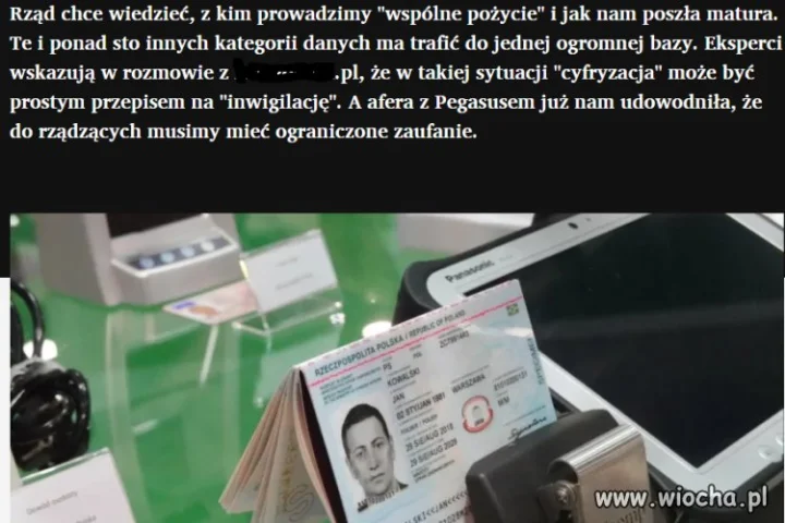 Baza danych pacjentów to dla pisu za mało