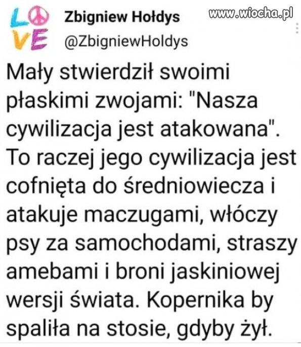 Sredniowiecze Kaczynskiego, czuje sie atakowane...