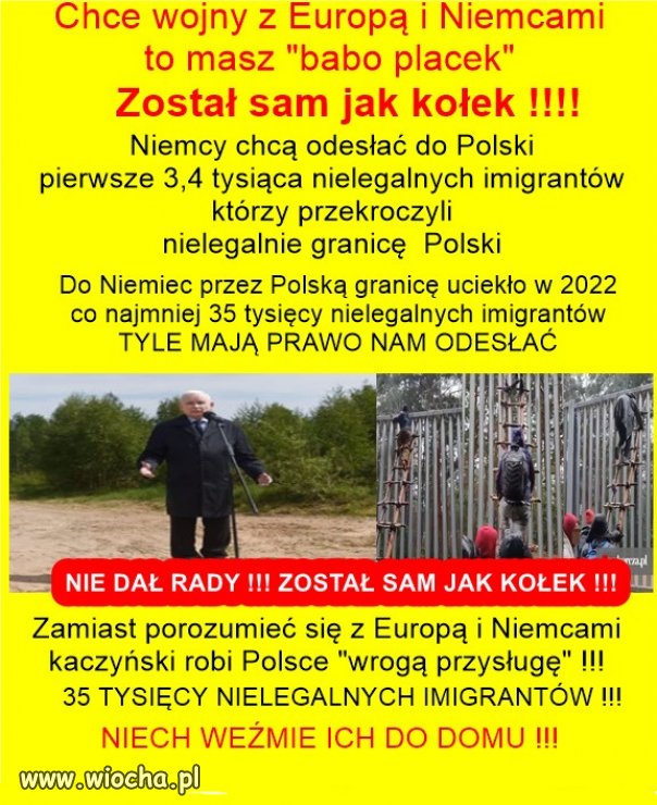 Niemcy odpłacają pięknym za nadobne...