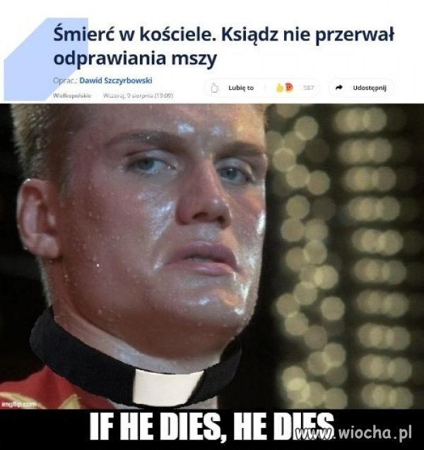 Widocznie było jeszcze przed tacą 