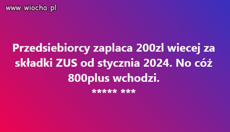 Coś za coś
