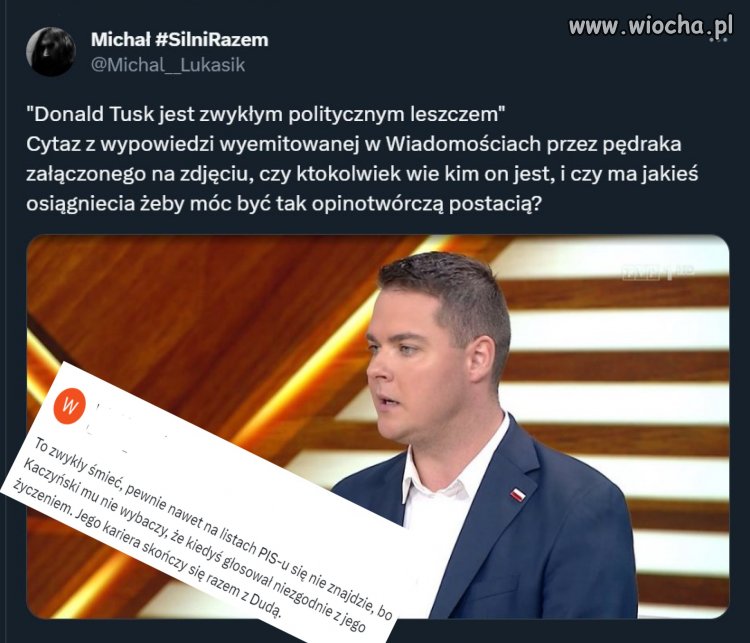 Podobno zatrudnia go prezydent i opłaca z podatków Polaków.