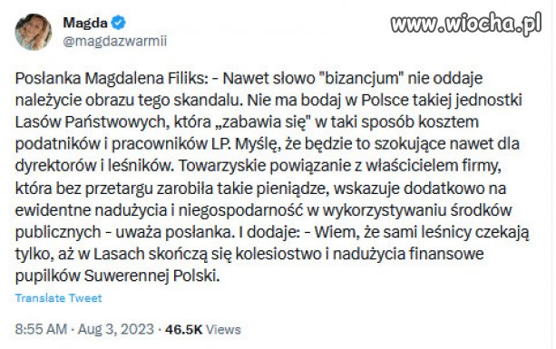 Leśne bizancjum Suwerennej Polski. 