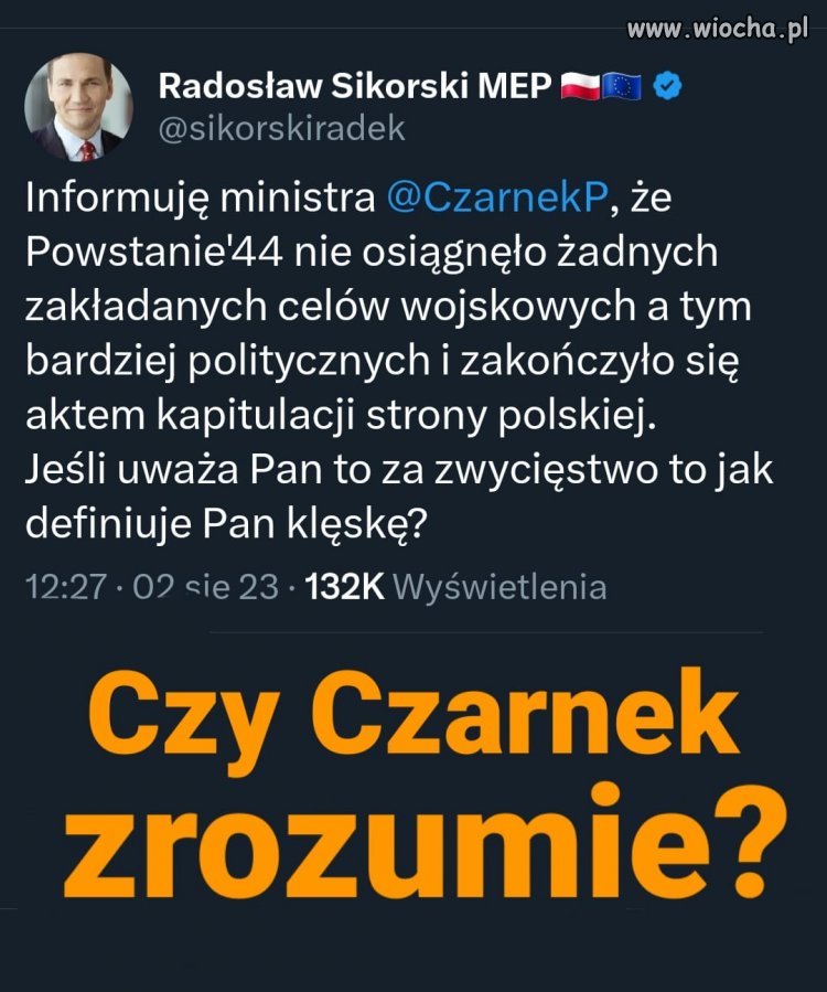 Czy ktoś taki nie znający podstawowej historii Polski 