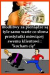 Za pieniądze klecha się modli