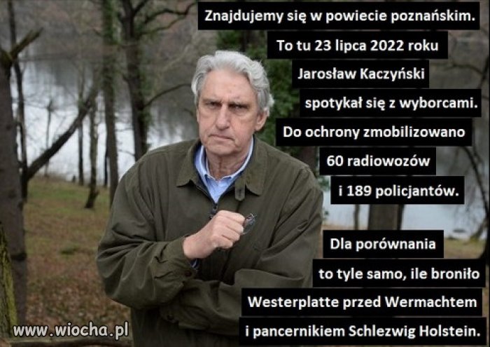 Ilość milicji, proporcjonalna do miłości dla Jarozbawa!