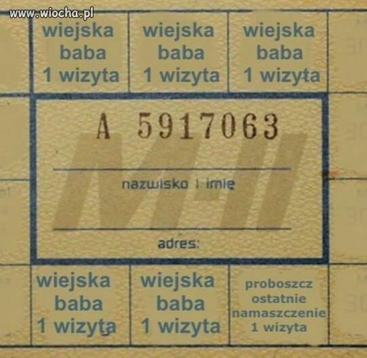Bon zdrowotny Konfederacji.